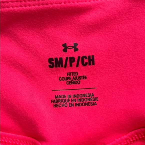 Under Armour Hot Pink Fitted Shorts - Picture 4 of 5